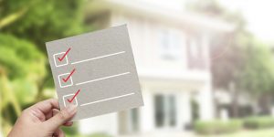Points cochés lors d'une inspection immobilière